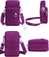 WITERY Waterproof Nylon Cute Crossbody Cell Phone Purse Smartphone Wallet Bag for Women...