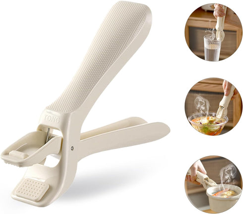 Hot Plate Gripper Tong, Safely Handle Hot Plates, Bowls, Pizza Pans, Air Fryers, and Microwave Dishes...