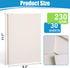BigOtters 30 Sheets Ivory Cardstock Paper for Craft, Heavyweight Cardstock A4 Cream White Construction Card Stock for Card Making Kids Art Crafts ...