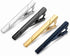 Roctee 4Pcs Tie Clips For Men Skinny Ties, Men's Tie Bars Set For Slim Ties, Silver Gold Clip Tie For Short Neckties, Classic Men's Tie Clasp Acce...