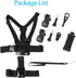 PellKing Mobile Phone Chest Strap Harness Mount Head Strap Holder Kit for POV/VLOG,Cell Phone Clip Compatible with iPhone,Samsung,GoPro Hero 9, 8,...