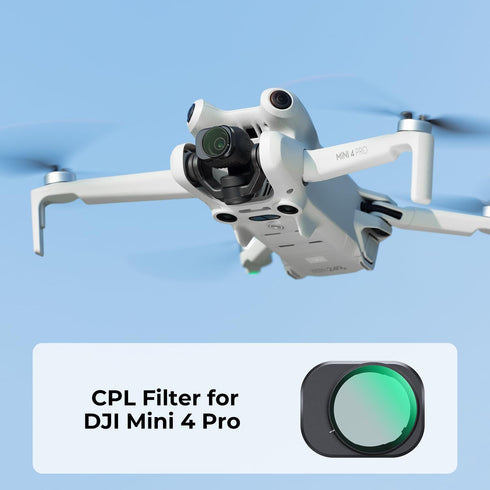 K&F Concept CPL Filter Compatible with DJI Mini 4 Pro, CPL Polarizer Filter, Secure Attach/Multi Coated HD Optical Glass/Lightweight Frame...