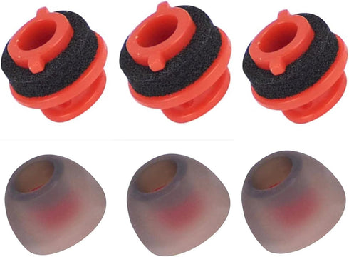 3X Replacement Ear Tips for Plantronics Voyager 5200 Series Headset Headphones,Ultra Comfort Silicone in-Ear Eartips for Poly Voyager 5210 5220 Ea...