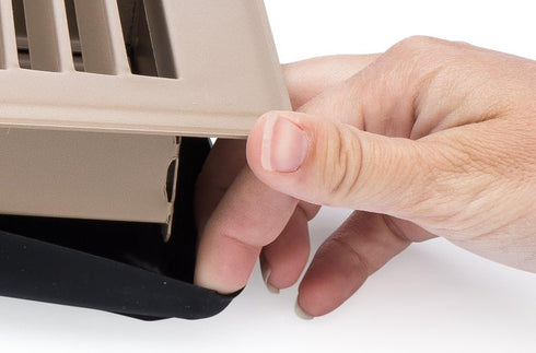 Rubber Vent Cover, 6 x 10 Inch, 3-Pack, DOES NOT include metal vent, Stops Airflow (additional sizes available)