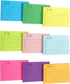 9 Pads to Do Lined Sticky Notes Self-Stick Note Pads with Line 3x4 Inch Adhesive Memo Sticky Notes Notepad...