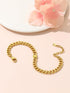 FOCALOOK 14K Gold Plated March Birthstone Anklet Foot Chain for Women Ladies...