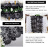 ShinyBeauty Lace Table Runner Black 30x120 Inch Vintage Floral Lace Table Cloth Runner Embroidered Lace Fabric Black Table Runners for Weddings Th...