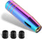 Weighted Manual Shift Knobs Multicolor, 5 Inch with 3 Threaded Adapters M8 M10 M12 x 1.25, Metal Gear Stick Shift Knob Aluminum Alloy, Universal C...