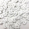 AKOAK 100 Pcs 2 Hole White Heart Button Resin Button Suitable for Hand-Sewn Decorative Accessories Scrapbook Peach Heart Blend...