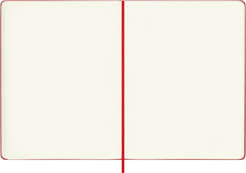 Moleskine Classic Notebook, Hard Cover, XL (7.5" x 9.5") Plain/Blank, Scarlet Red, 192 Pages (8055002855105)...