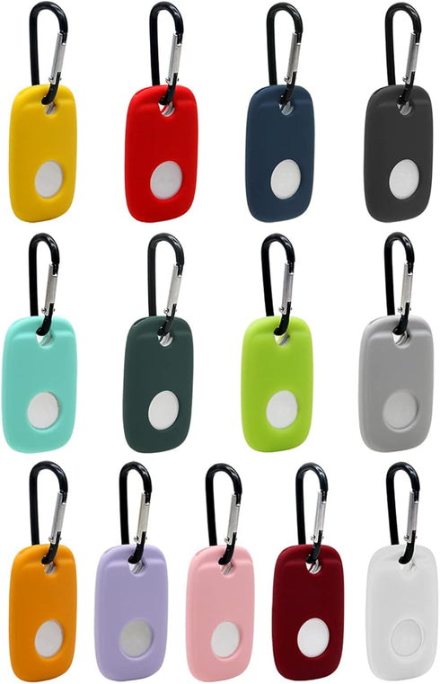Compatible for Tile Pro (2022) Case 2-Pack. Powerful Bluetooth Tracker Holder with Keychain, Keys Finder & Item Locator for Keys, Bags,Cat Dog Col...