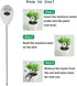 Soil Moisture Meter, 2 Pack Long Probe Soil Moisture Monitor for House Plants, Soil Hygrometer Moisture Sensor for Indoor & Outdoor, Garden, Farm,...