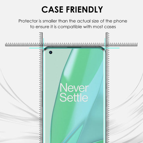 Matte Screen Protector for OnePlus 9 Pro, Tempered Glass UV Set - 2 Pack, Anti-Glare, Anti-Fingerprint, 9H Scratch Resistant, Soft and Sensitive T...