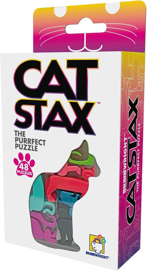 Brainwright - Cat Stax - The Purrfect Puzzle - 48 Pieces...