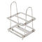 uxcell Microscope Slides Rack 26 Positions Stainless Steel Staining Rack Silver Tone for Research Experiments...