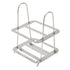 uxcell Microscope Slides Rack 26 Positions Stainless Steel Staining Rack Silver Tone for Research Experiments...