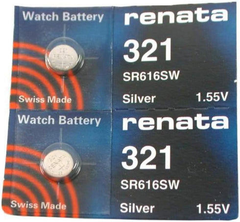 #321 2 Renata Watch Batteries...