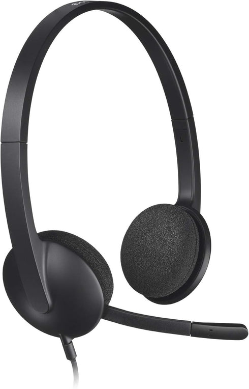 Logitech USB Headset H340, Stereo, USB Headset for Windows and Mac - Black......