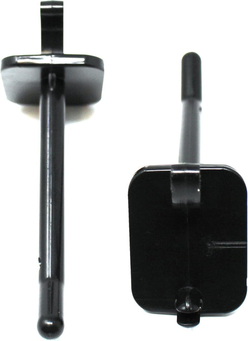 JSP Manufacturing 2" Plastic Pegboard Hooks Garage/Tools/Storage/Organization/Jewelry/Craft (25, Black)...