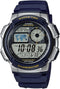 Casio AE1000W Series | Men’s Digital Watch | 100M WR | Multi Alarms | 100 SEC Stopwatch | Countdown Timer | World Map for World Time | LED Light |...