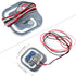 4pcs Load Cell 50kg Half Bridge Strain Gauge Human Body Digital Scale Weight Sensor + 1pc HX711 Amplifier AD Module for Arduino...