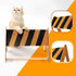 Cat Scratcher Pad, Barricade Shape Cat Scratching Board Cardboard Cat Scratcher for Indoor Large Cats Kitten Cat Scratch Pad Board Easy for Cats t...