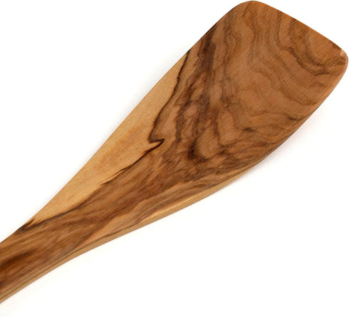 Berard Olive Wood Curved Spatula, Beige, 32 x 22 x 22 cm...