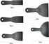 Plastic Putty Knife Set Plastic Putty Knives Flexible Paint Scrapers Tool Flexible Scraper Set Plastering Tool Filling Knife Set for Patching,Spac...