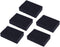 Sponge 5Pcs Carborundum Sponge, Non- Scratch Emery Brush Kitchen Scrubber Pot Cleaner for Home Restaurant Hotel (Black) Bowl Dish Washing Cleaning...