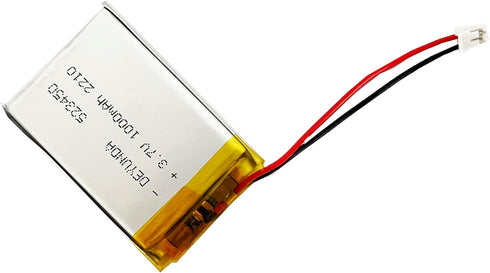 523450 3.7v Battery Rechargeable LI-PO Battery with JST Connector for Household Appliances...