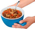 Ceramic Handy Gourmet Cool Touch Microwave Bowl...