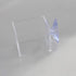 crapelles 4pcs mini insect water dish, Transparent and harmless plastic, small reptile feeding feeder, crickets pet worm cups spider gecko Butterf...