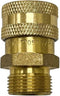 Simpson Cleaning 7105057 Replacement QC Socket for Pressure Washer Hoses Up to 4500 PSI, Male M22, Gold...