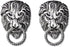 Punk Lion Head Collar Brooch. Vintage Wolf Head Brooch Pins,Cool Animal Head Collar Pin for Men's Suit Pin Coat Lapel Pin...