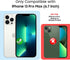 Magnetic for iPhone 13 Pro Max Case, Compatible with MagSafe, Built-in Camera Lens Protector, Logo View, Military Grade Drop Proof Phone Case Cove...