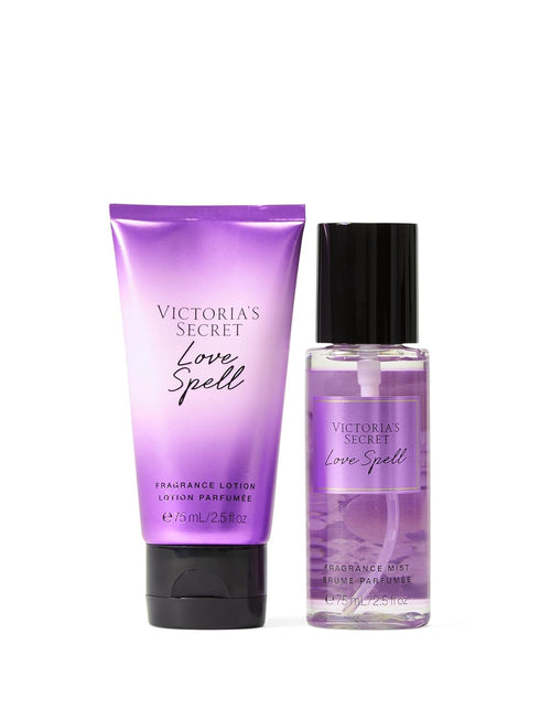 Victoria's Secret Love Spell 2 Piece Mini Mist & Lotion Gift Set...