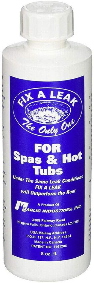 for Marlig Fix-A-Leak for Pool Spa Hot Tub Leak Sealer Repair Liquid FIXALEAK 8oz...