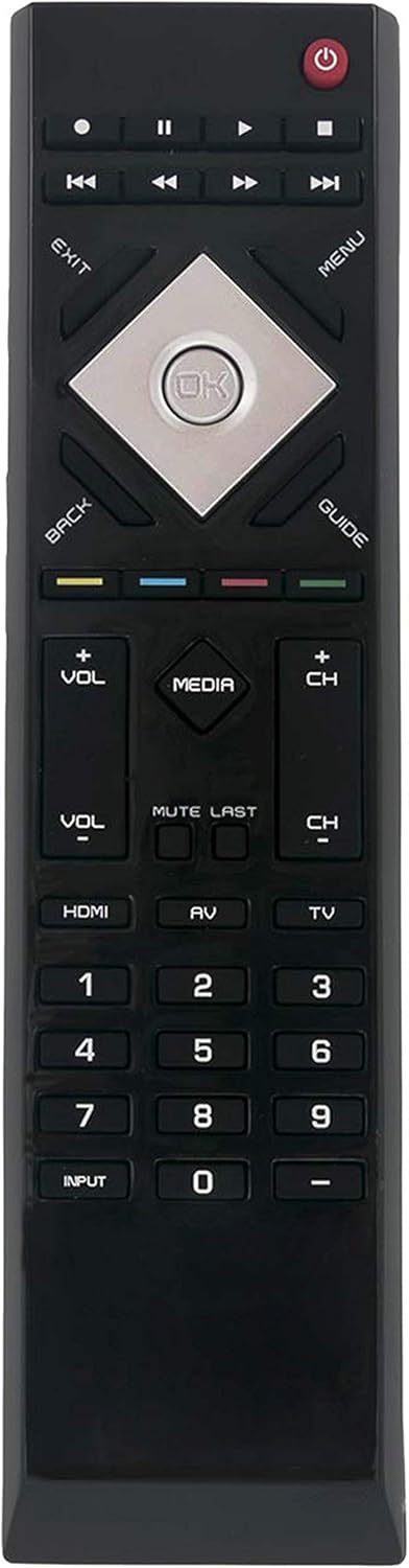New VR15 Replace Remote Control Compatible with VIZIO TV 0980-0306-0302 E421VL E551VL E420VL E470VL E550VL E470VLE E421VO E420VO E370VL E421VL E55...