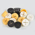 12 Pcs Cable Cord Grommet Silicone Cable Grommet 3/4" Wire Hole Cover Cable Management Wire Organizer Cable Pass Through Desk Grommet for Table, C...