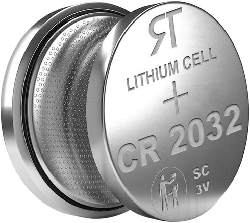 Rome Tech Blood Glucose Monitor CR2032 Batteries Compatible with GL 44, GL 50, CareTouch - CR 2032 Battery for Glucose Meter - CR2032 Battery for ...