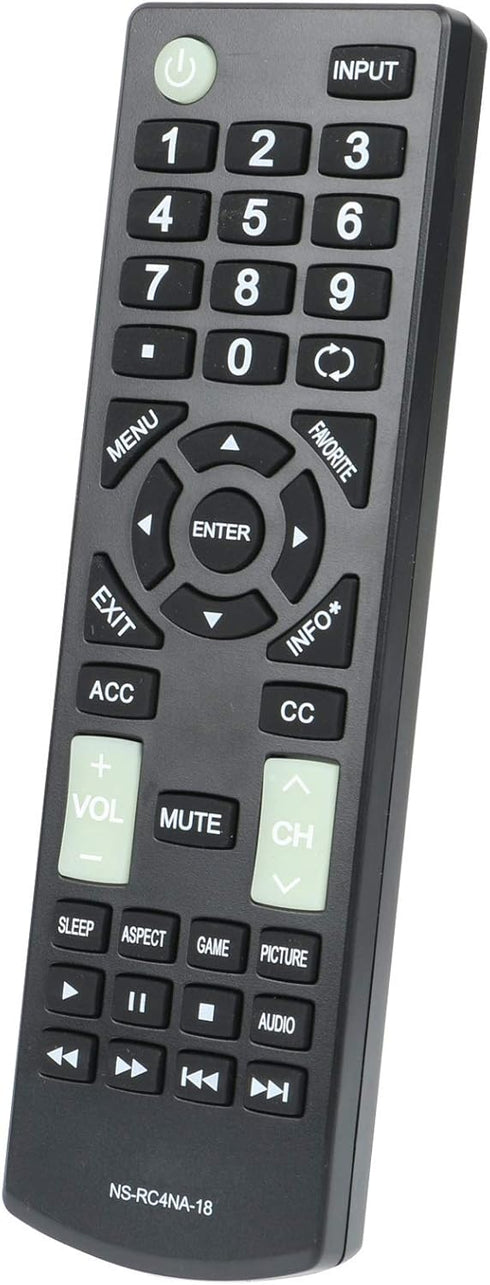 New NS-RC4NA-18 Replacement Remote Control fit for Insignia TV NS-50D510MX19 NS-50D510NA17 NS-55D420NA20 NS-55D420NA18 NS-32D220NA20 32D311NA17 NS...