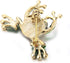 Durable Cute Frog Insect Brooch Colorful Wedding Brooch Fashion Jewelry Gift Beige...