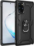 Military Grade Drop Impact for Samsung Galaxy Note 20 Case Note 20 5G Case 360 Metal Rotating Ring Kickstand Holder Armor Heavy Duty Shockproof Ca...