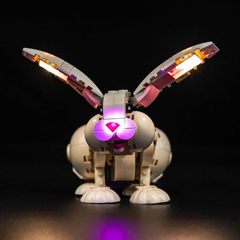 VONADO LED Light Kit for Lego White-Rabbit-31133-Easter-Bunny Creator, Creative Lighting Set Accessories Compatible with Lego 31133 Building Set (...