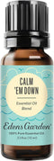 Edens Garden Calm 'Em Down OK for Kids Essential Oil Synergy Blend, 100% Pure Therapeutic Grade (Undiluted Natural/Homeopathic Aromatherapy Scente...