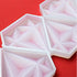 Cake Silicone Lollipop Molds Jelly and Candy Molds Cake Mold Variety Shapes Cake Decorating Form Silicone Bakeware 2PCS (H_Diamond)...