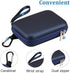 AGPTEK EVA Shockproof Hard Drive Carrying Case,Travel Carrying Case for 2.5-inch Portable External Hard Drive-Transcend 1 TB,2TB, Kingston MLWG2, ...