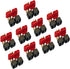 10 Pairs Anti-Slip Amass Deans T Plug Male Female Connector Adapter with Sheath Housing...
