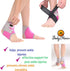BodyMoves Kid's Ankle brace support PLUS Hot and Cold Ice Pack (Sweet Pink, SMALL for Little Kids (US 12-3))...