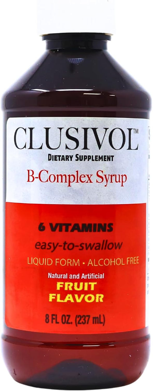 B-Complex Syrup, Skin Hair, Nervous System and Heart Health (8 Fl Oz/Pack of 1)...